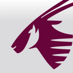 Logo for Qatar Airways